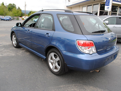 subaru impreza 2007 blue wagon 2 5 i gasoline 4 cylinders all whee drive automatic 94063