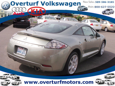 mitsubishi eclipse 2008 green hatchback gt gasoline 6 cylinders front wheel drive automatic 99336