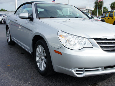 chrysler sebring 2010 silver touring flex fuel 6 cylinders front wheel drive automatic 33021