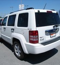 jeep liberty 2008 white suv limited gasoline 6 cylinders 4 wheel drive automatic 46219