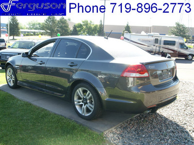 pontiac g8 2009 pacific slate sedan gasoline 6 cylinders rear wheel drive auto 6 spd 80910