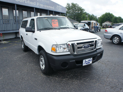 ford ranger 2010 white xl gasoline 4 cylinders 2 wheel drive 5 speed manual 47172