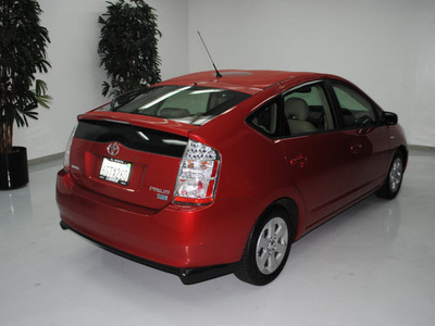 toyota prius 2009 red hatchback w nav lea hybrid 4 cylinders front wheel drive automatic 91731