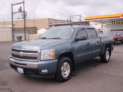 chevrolet silverado 1500 2010 dk  gray lt flex fuel 8 cylinders 4 wheel drive automatic 98632