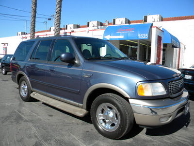 ford expedition 2001 dk  blue suv eddie bauer gasoline 8 cylinders rear wheel drive automatic 92882