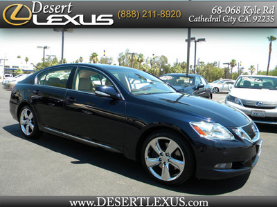 lexus gs 460 2008 dk  blue sedan gasoline 8 cylinders rear wheel drive automatic 92235