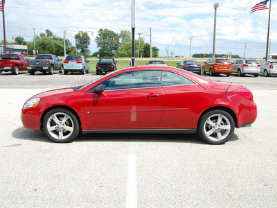 pontiac g6 2006 red base gasoline 6 cylinders front wheel drive automatic 46036