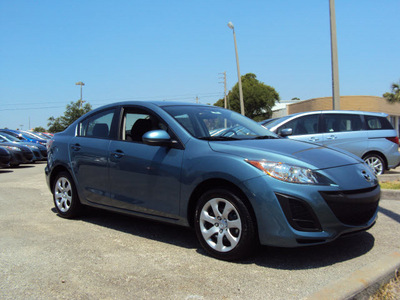 mazda mazda3i 2011 blue sedan touring gasoline 4 cylinders front wheel drive automatic 32901