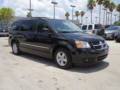 dodge grand caravan 2010 black van sxt gasoline 6 cylinders front wheel drive automatic 33157