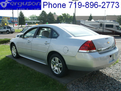 chevrolet impala 2011 silver ice sedan lt fleet flex fuel 6 cylinders front wheel drive automatic 80910