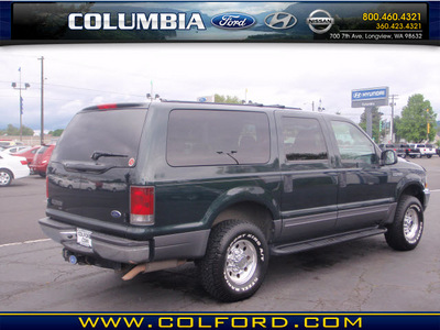 ford excursion 2004 green suv xlt gasoline 8 cylinders 4 wheel drive automatic 98632