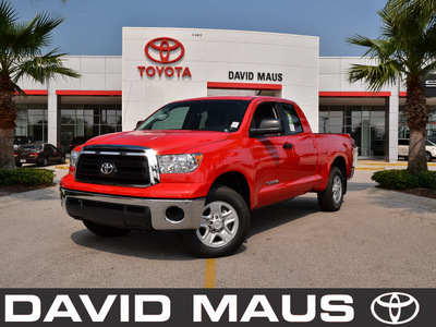 toyota tundra 2011 red sr5 gasoline 8 cylinders 2 wheel drive automatic 32771