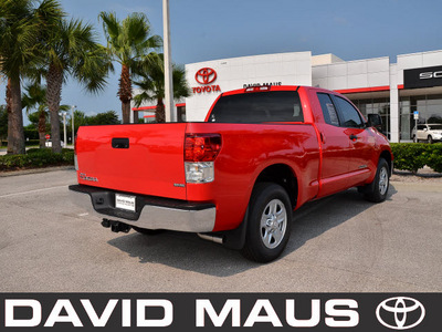 toyota tundra 2011 red sr5 gasoline 8 cylinders 2 wheel drive automatic 32771