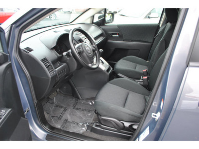 mazda mazda5 2010 gray hatchback sport gasoline 4 cylinders front wheel drive automatic 92653