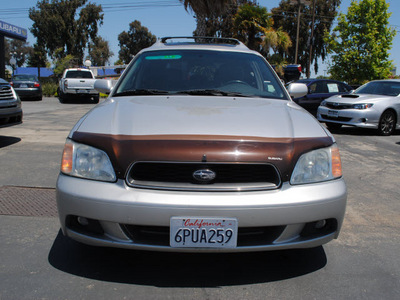 subaru legacy 2003 silver wagon l special edition gasoline 4 cylinders sohc all whee drive 5 speed manual 94063