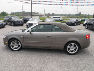 audi a4 2008 beige 2 0t gasoline 4 cylinders front wheel drive automatic 46410