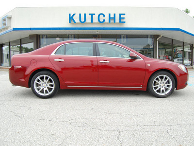 chevrolet malibu 2008 red sedan ltz gasoline 6 cylinders front wheel drive automatic 46036