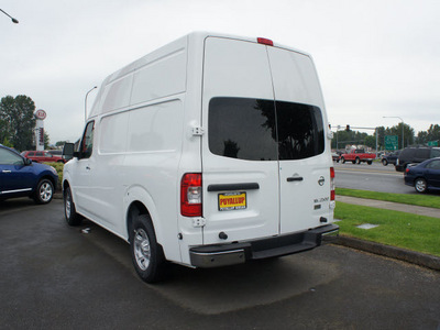 nissan nv 2012 white van gasoline 8 cylinders rear wheel drive not specified 98371