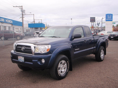 toyota tacoma 2007 dk  blue prerunner v6 gasoline 6 cylinders rear wheel drive automatic 98632