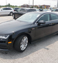 audi a7 2012 black sedan 3 0t prestige gasoline 6 cylinders all whee drive automatic 46410