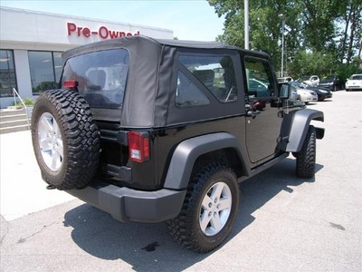 jeep wrangler 2009 black suv gasoline 6 cylinders 4 wheel drive not specified 46219