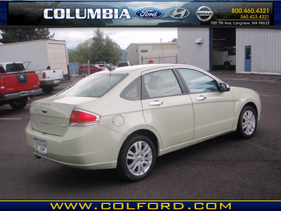 ford focus 2010 pale green sedan sel gasoline 4 cylinders front wheel drive automatic 98632