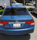 honda civic 2010 blue sedan lx gasoline 4 cylinders front wheel drive automatic 91010