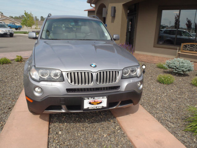 bmw x3 2007 gray suv 3 0si gasoline 6 cylinders all whee drive automatic 99352