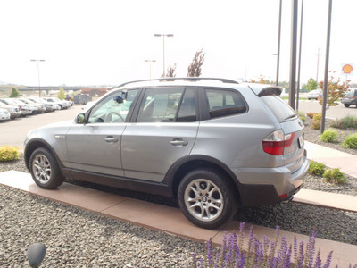 bmw x3 2007 gray suv 3 0si gasoline 6 cylinders all whee drive automatic 99352