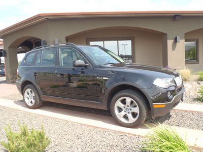 bmw x3 2008 black suv 3 0si gasoline 6 cylinders all whee drive automatic 99352