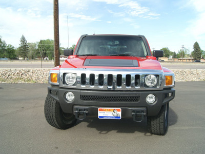 hummer h3 2006 red suv trim gasoline 5 cylinders 4 wheel drive automatic 80911