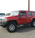 hummer h3 2006 red suv trim gasoline 5 cylinders 4 wheel drive automatic 80911