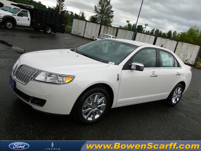 lincoln mkz 2011 white platinum meta sedan gasoline 6 cylinders front wheel drive shiftable automatic 98032