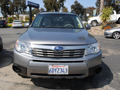 subaru forester 2009 silver suv 2 5 x premium gasoline 4 cylinders all whee drive automatic 94063