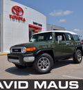 toyota fj cruiser 2011 green suv gasoline 6 cylinders 2 wheel drive automatic 32771