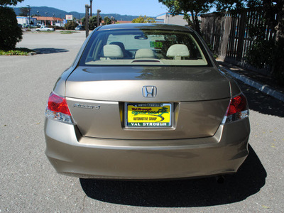 honda accord 2009 beige sedan lx gasoline 4 cylinders front wheel drive automatic 93955