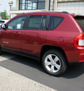 jeep compass 2011 red suv gasoline 4 cylinders 2 wheel drive automatic 47130
