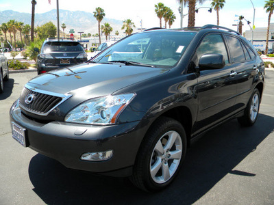 lexus rx 350 2009 dk  gray suv gasoline 6 cylinders front wheel drive automatic 92235