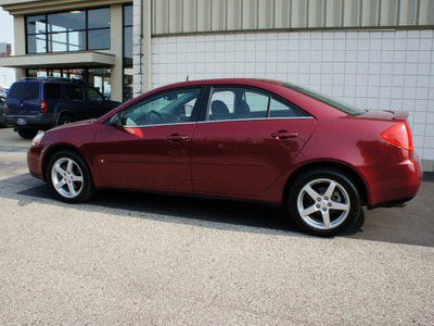 pontiac g6 2008 maroon sedan gasoline 6 cylinders front wheel drive automatic 47130