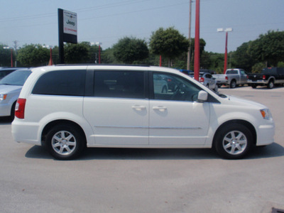 chrysler town and country 2011 white van touring flex fuel 6 cylinders front wheel drive automatic 34731