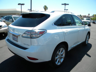 lexus rx 350 2010 white suv gasoline 6 cylinders front wheel drive automatic 92235