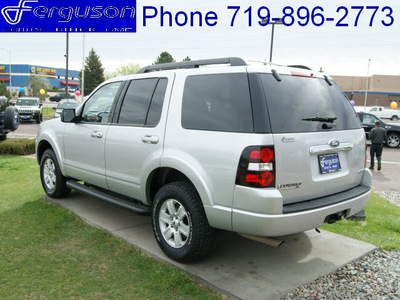 ford explorer 2010 brilliant silver suv xlt gasoline 6 cylinders 4 wheel drive automatic 80910