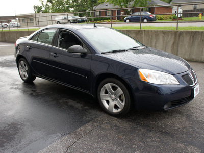 pontiac g6 2008 blue sedan gasoline 4 cylinders front wheel drive automatic 47130