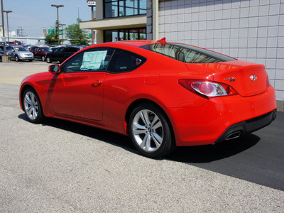 hyundai genesis coupe 2011 red coupe gasoline 6 cylinders rear wheel drive automatic 47130