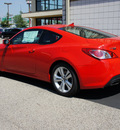 hyundai genesis coupe 2011 red coupe gasoline 6 cylinders rear wheel drive automatic 47130