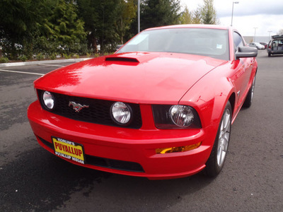 ford mustang 2007 red coupe gt gasoline 8 cylinders rear wheel drive 5 speed manual 98371