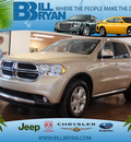 dodge durango 2011 gold suv express gasoline 6 cylinders rear wheel drive automatic 34731