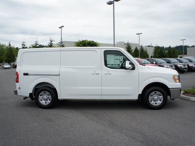 nissan nv 2012 white van gasoline 8 cylinders rear wheel drive not specified 98371