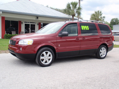 saturn relay 2005 red van gasoline 6 cylinders front wheel drive automatic 32778