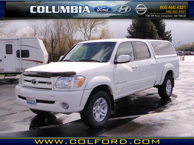 toyota tundra 2006 white limited gasoline 8 cylinders 4 wheel drive automatic 98632